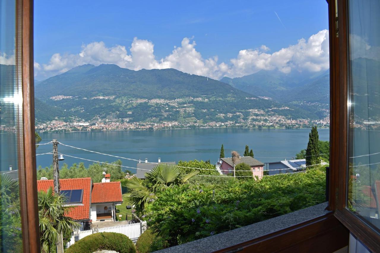 hotel albergo ristorante conca azzurra colico uitzicht op het comomeer