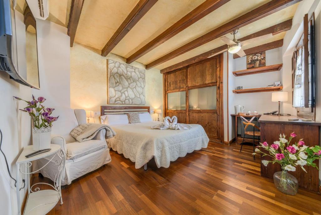 hotel argantonio cadiz andalusien soveværelse