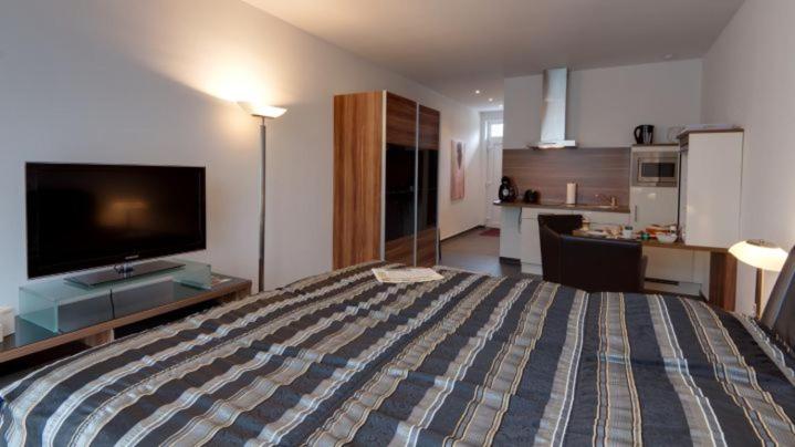 hotel campus pension aachen værelse