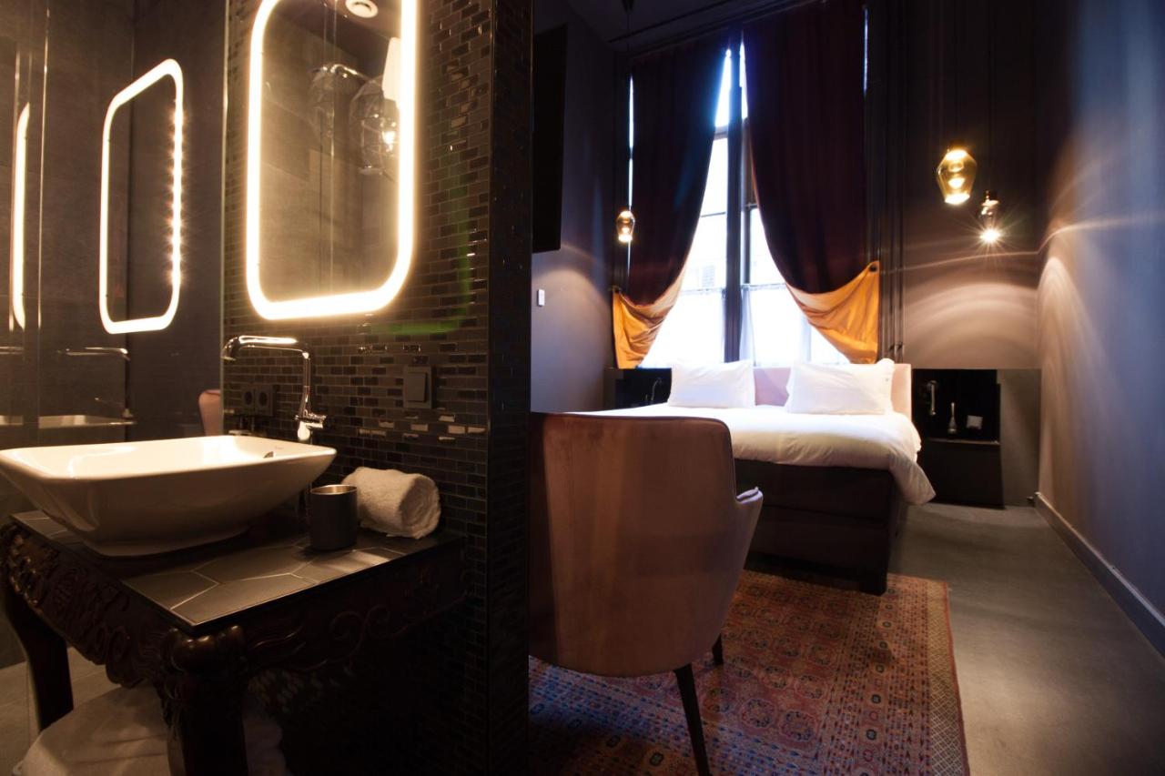 hotel boutique hotel staats haarlem kamer en badkamer