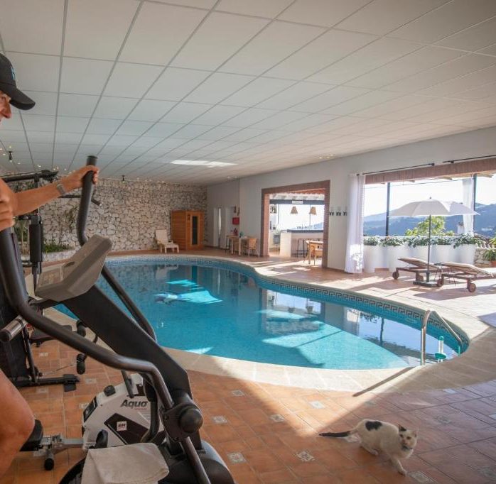 Malaga Hills boutique & wellness b&b cómpeta gym