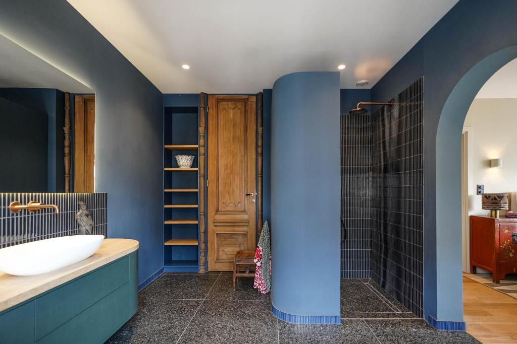la paulowna boutique hotel den haag badevaerelse